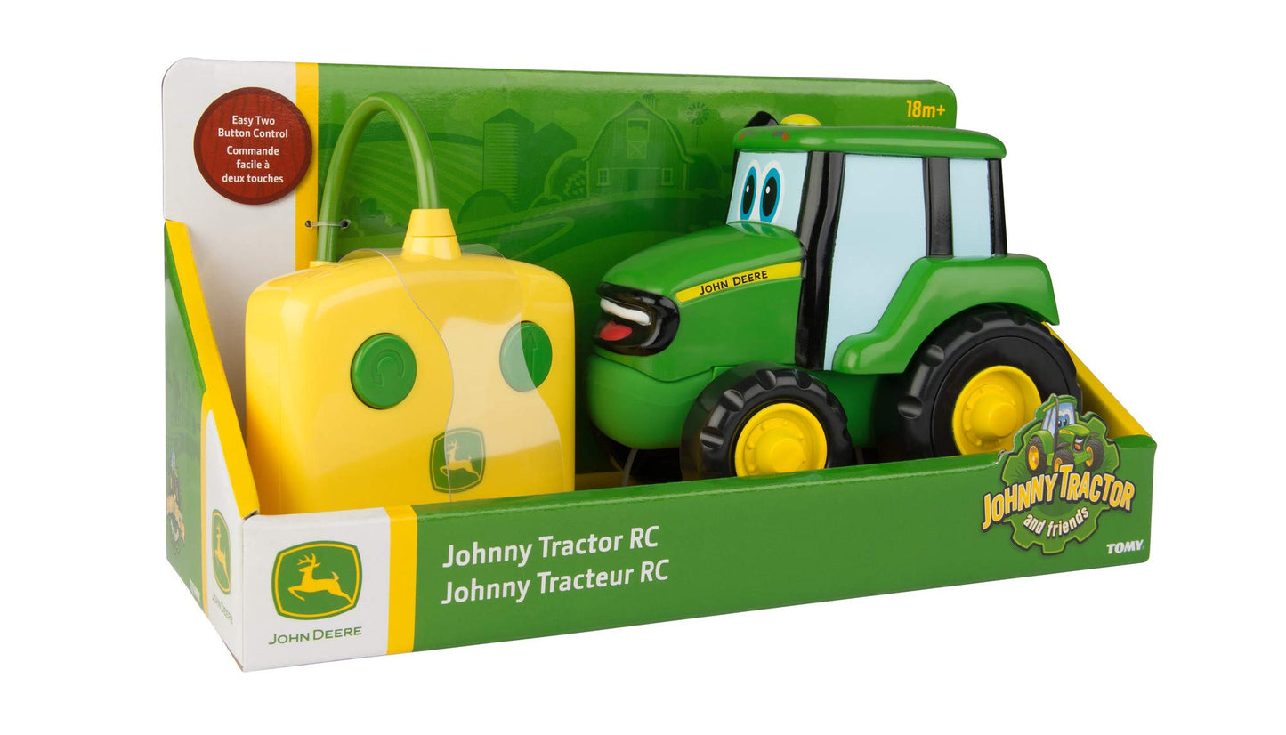 Tomy John Deere Johnny Tractor RC Toy – Green | Officially Licensed