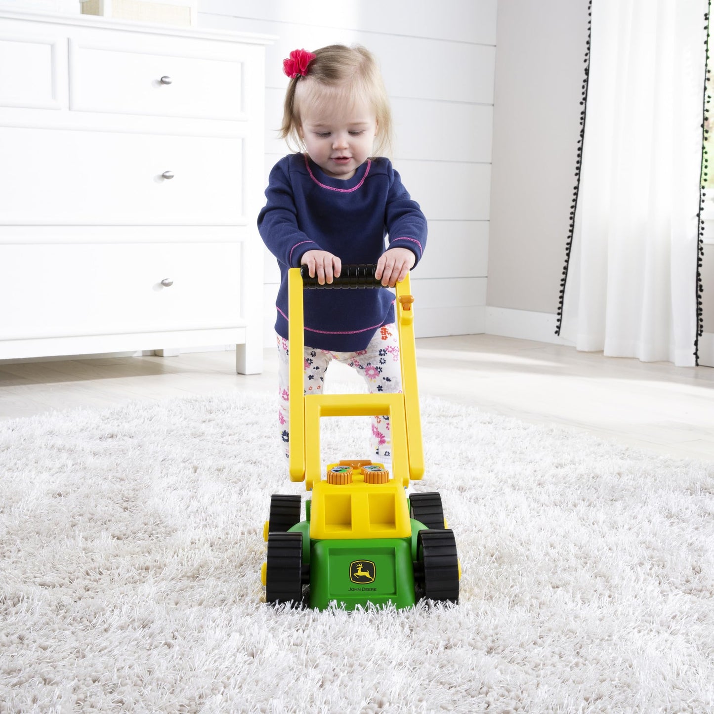 Tomy John Deere Electronic Lawn Mower Toy for Kids – Interactive Sounds