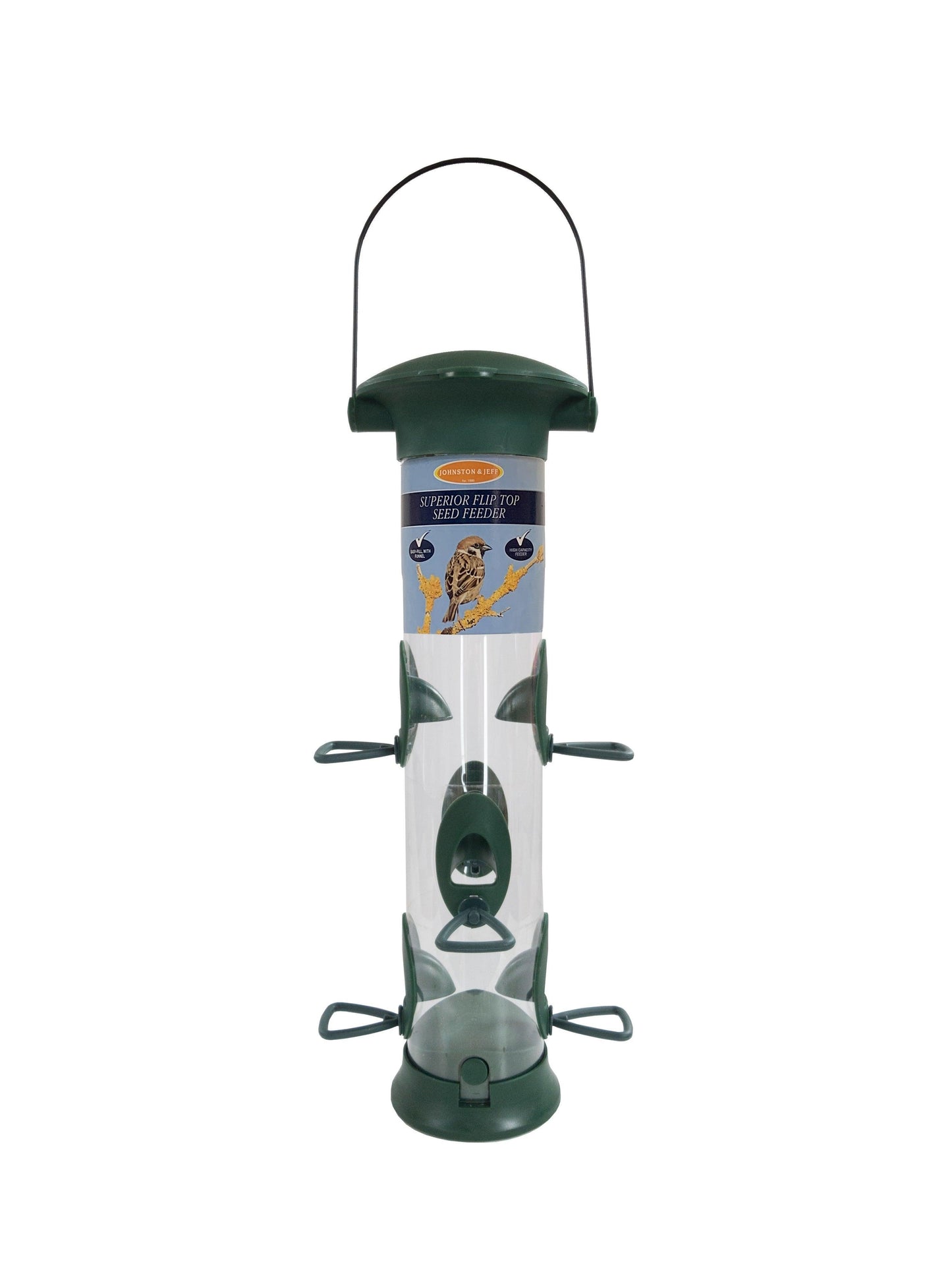 Johnston & Jeff Superior Flip Top Seed Feeder 40cm
