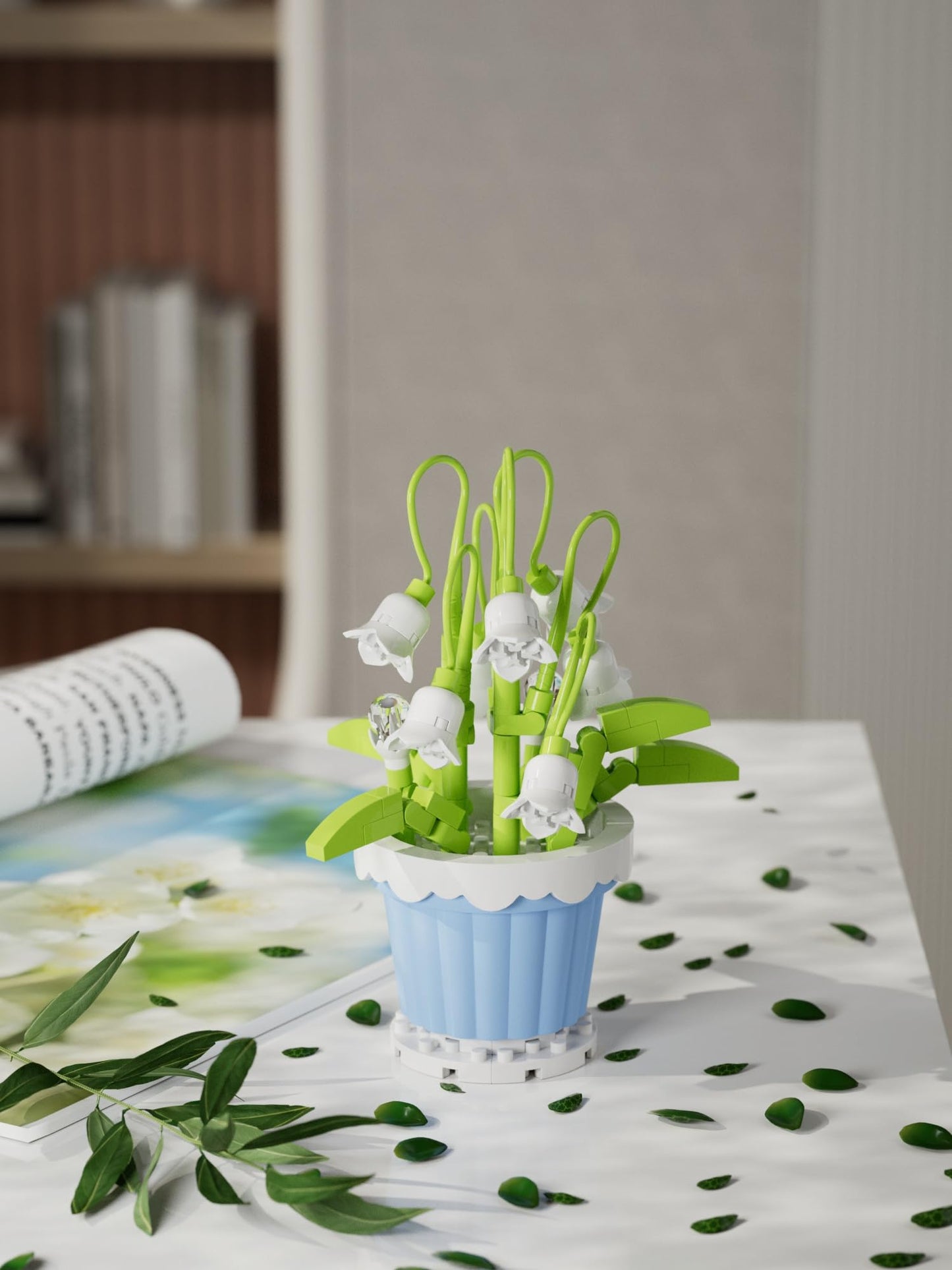 Jollcnoia Hyacinth Mini Flower Bonsai Blocks – DIY Flower Potted Plant Toys