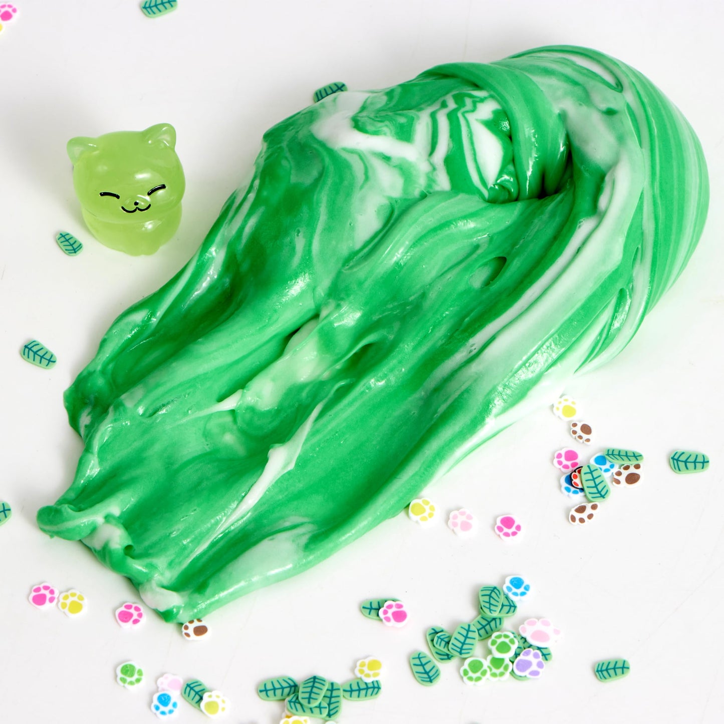 JOYIN Mint Kitten Slime 8oz — Soft, Non-Sticky, Mess-Free Fun for Parties & Classrooms