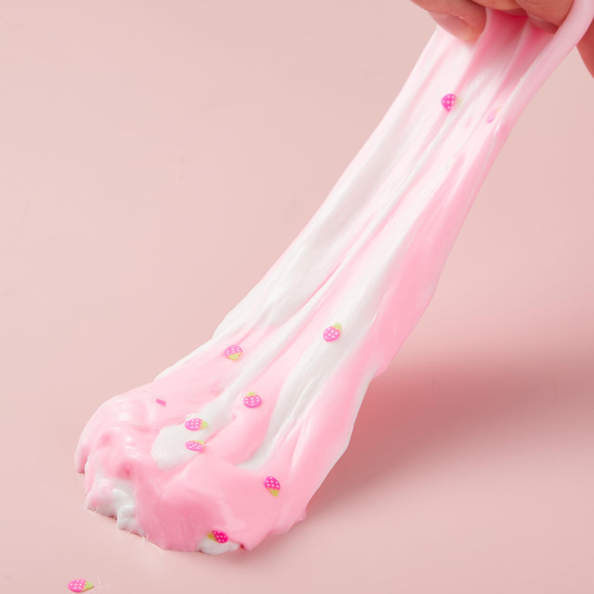 JOYIN Slime Party Favors Strawberry Milk Cow Slime 8 oz Soft Non-Sticky Mess-Free