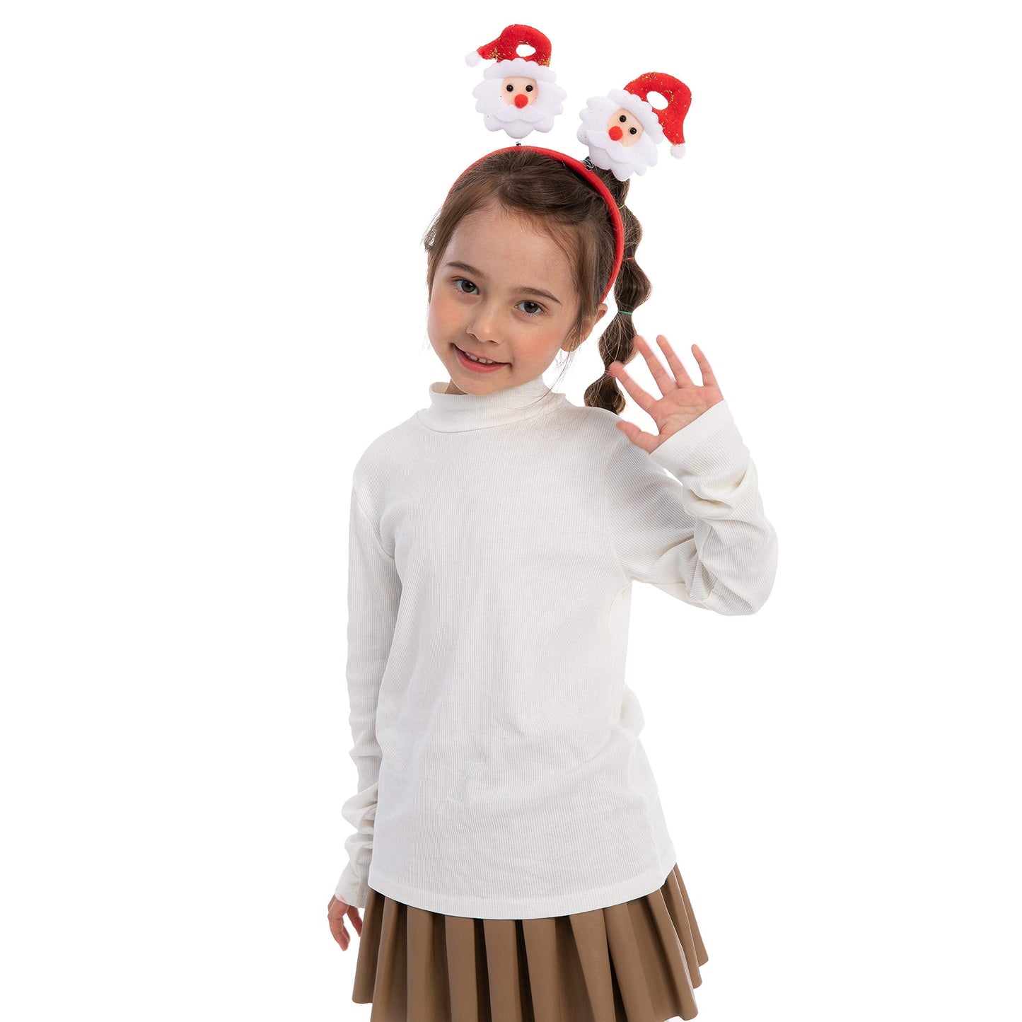 JOYIN 12 Pack Christmas Headbands – 4 Styles 3D Hats for All Ages
