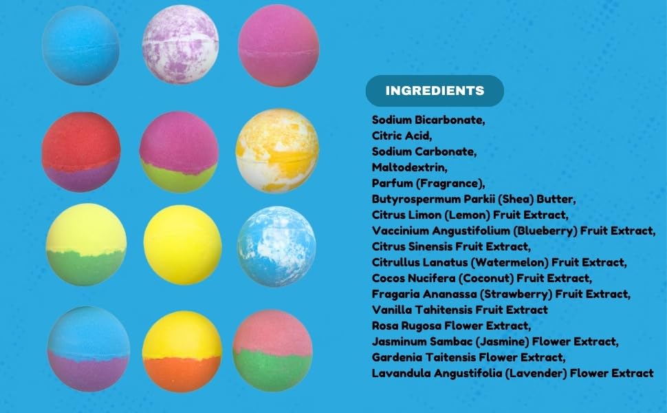 Joylittle The Smurfs Bath Bombs: Blind Box Collectibles with 12 Characters & 2-Inch Surprises