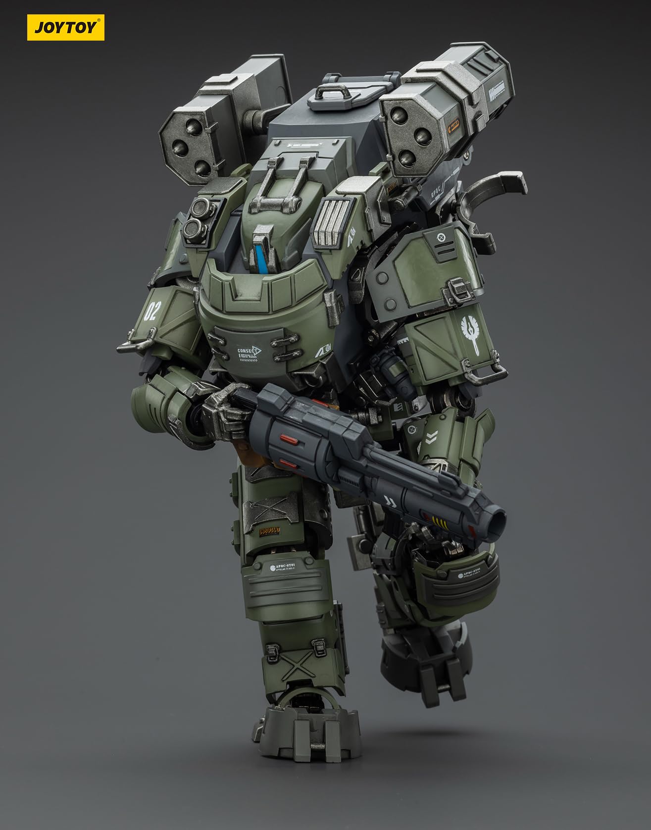 JOYTOY APOC Storm Tempestus Fire Support Type Mech – 1/25 Action Figure | JT01666