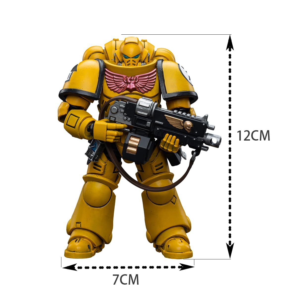 JOYTOY 1/18 Imperial Fists Intercessors Action Figure JT6656 | Collectible Warhammer 40k