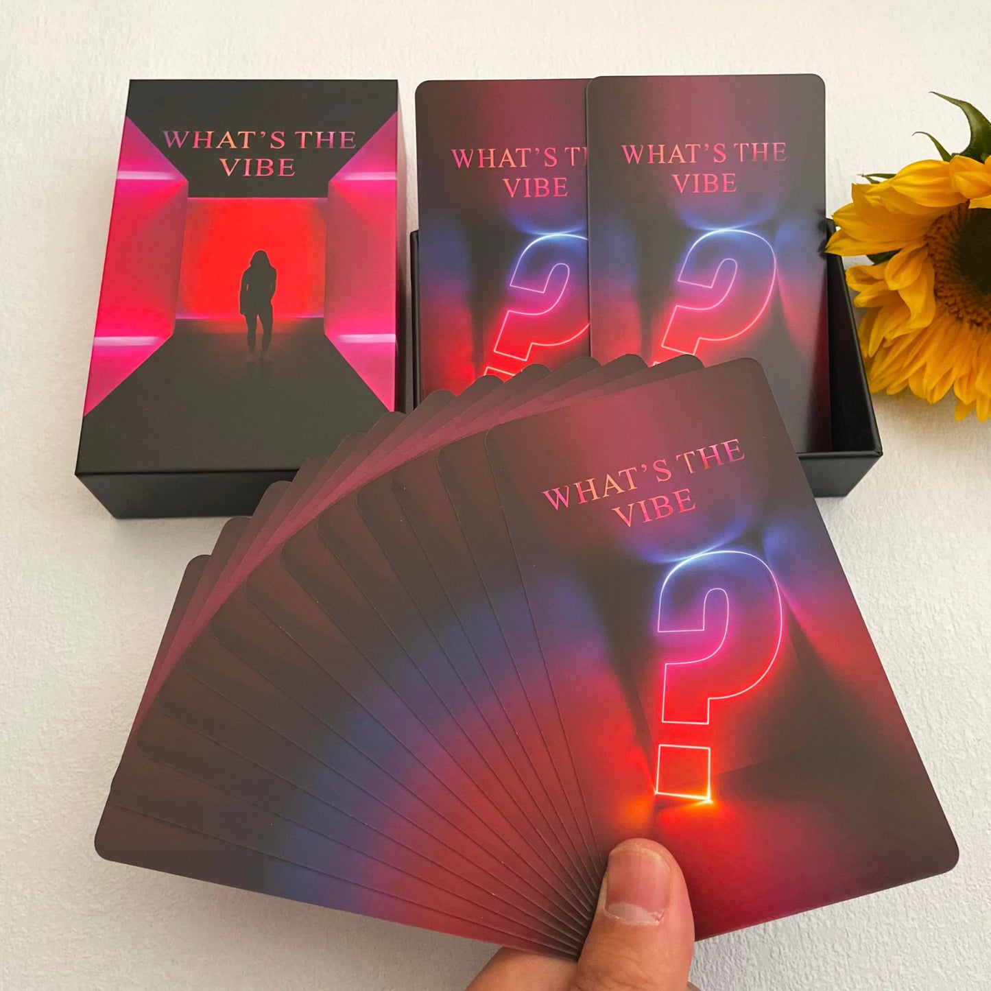 Jrskvaro What's The Vibe Oracle Cards Deck — Beginner Oracle for Career & Relationships
