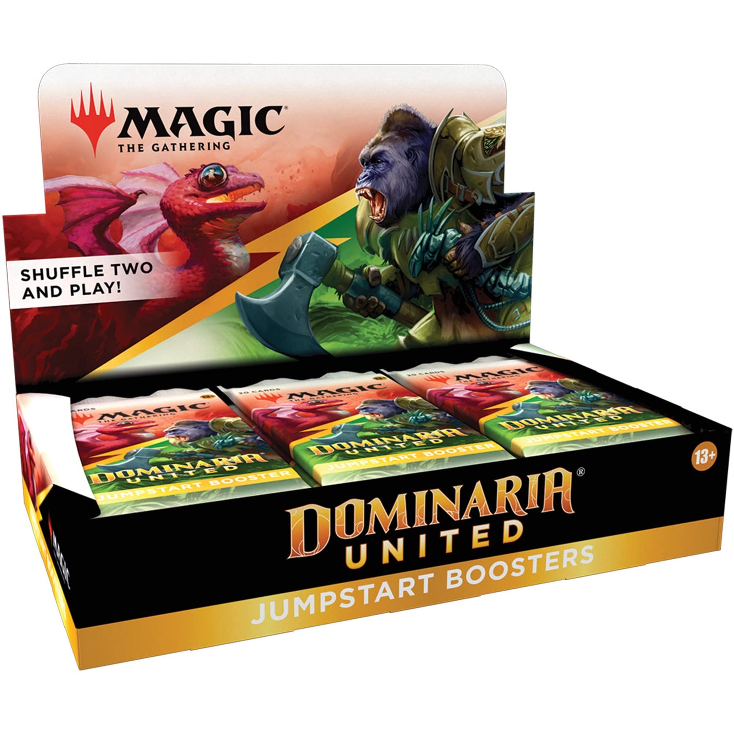 Dominaria United Jumpstart Booster Box – 18 Packs (360 MTG Cards) | Wizards of the Coast