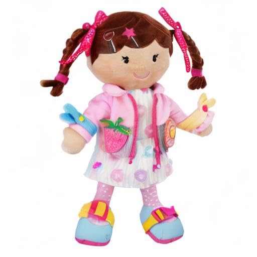 June Garden Dressy Friends Daisy – Montessori Dress-Up Plush for Kids 2+