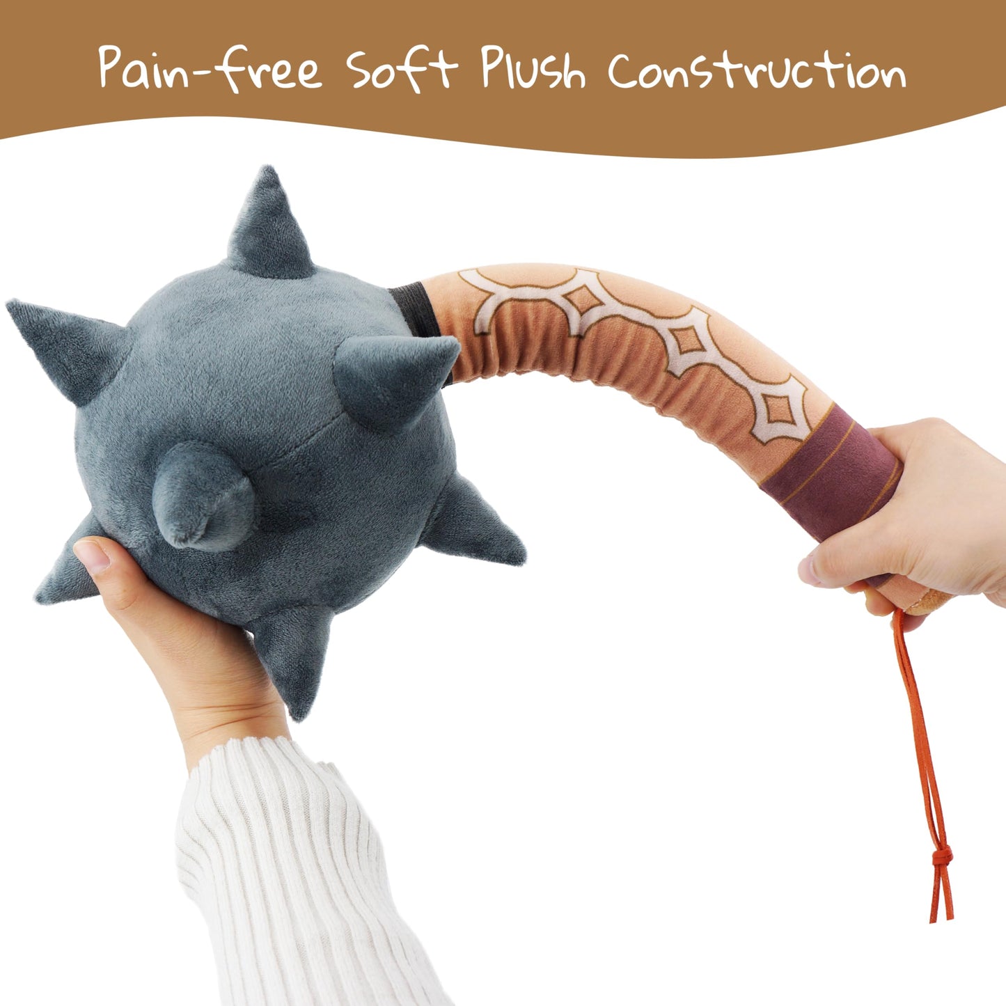 June Garden Little Vikings Double Blade Battle Axe – Safe Plush Toy for Kids
