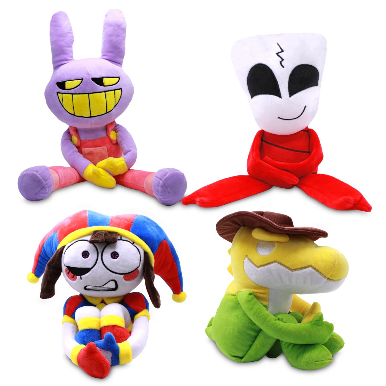 Just Toys LLC The Amazing Digital Circus 10-inch Gangle Plush – Officially Licensed, Ultra-Soft Collectible
