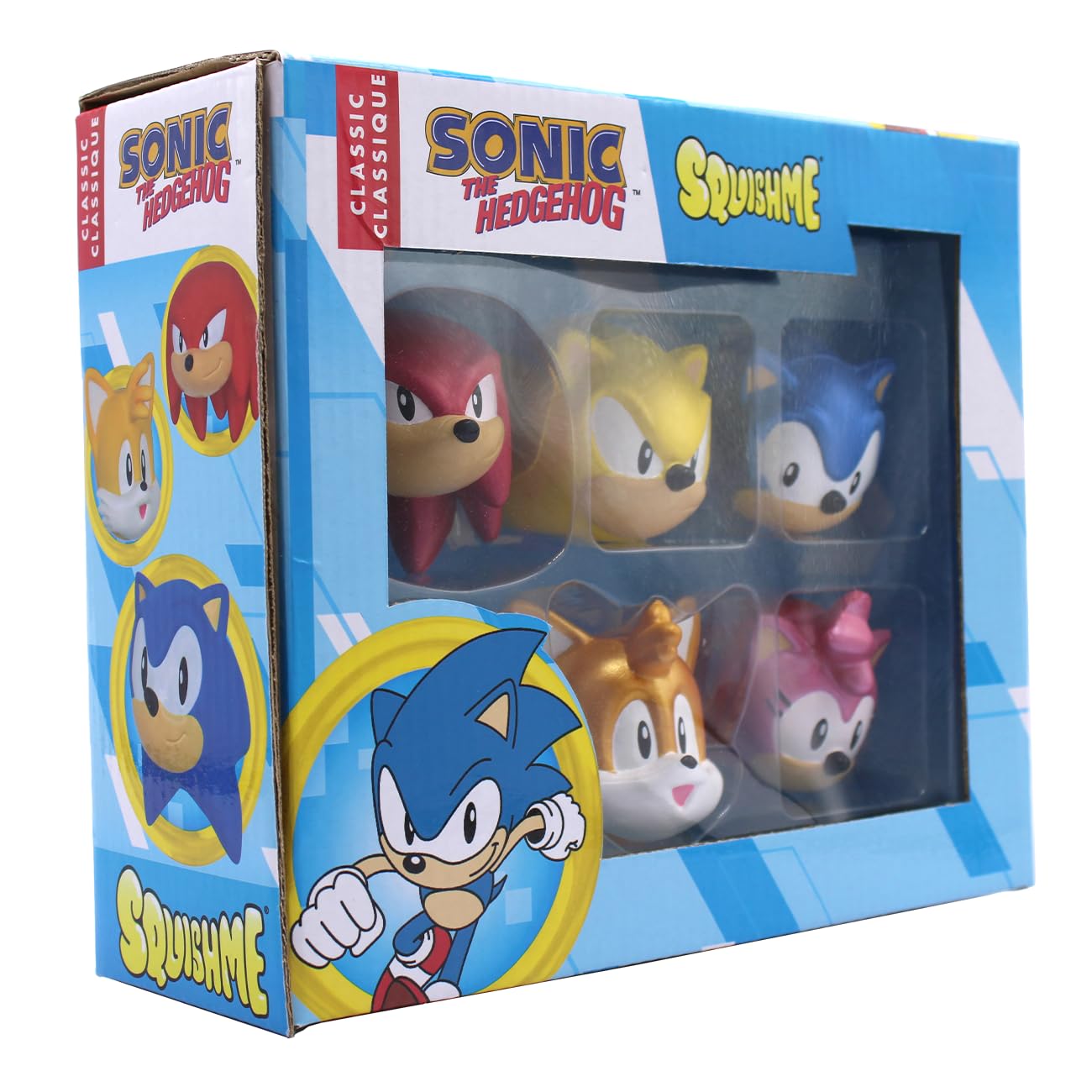 Sonic The Hedgehog SquishMe Series 1 Collector Box | Just Toys LLC