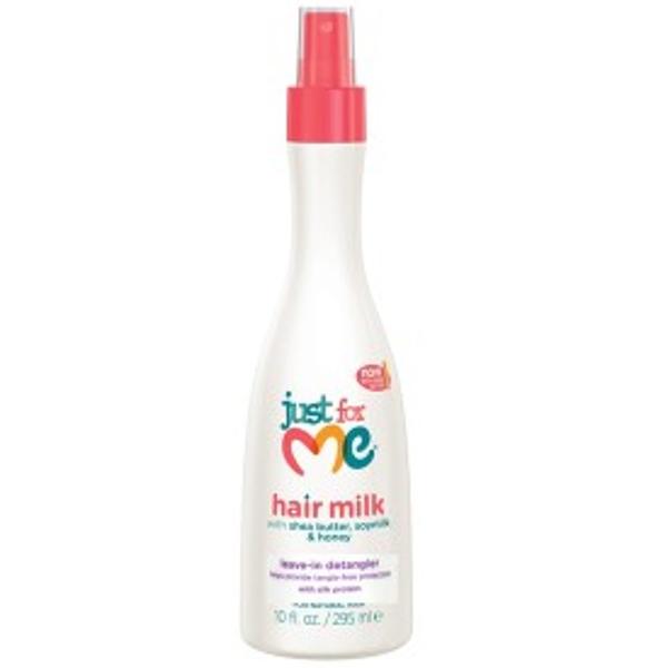 Just for Me Hair Milk Leave-In Detangler for Knot-Free, Soft Kids' Hair 295ml/9.98 oz