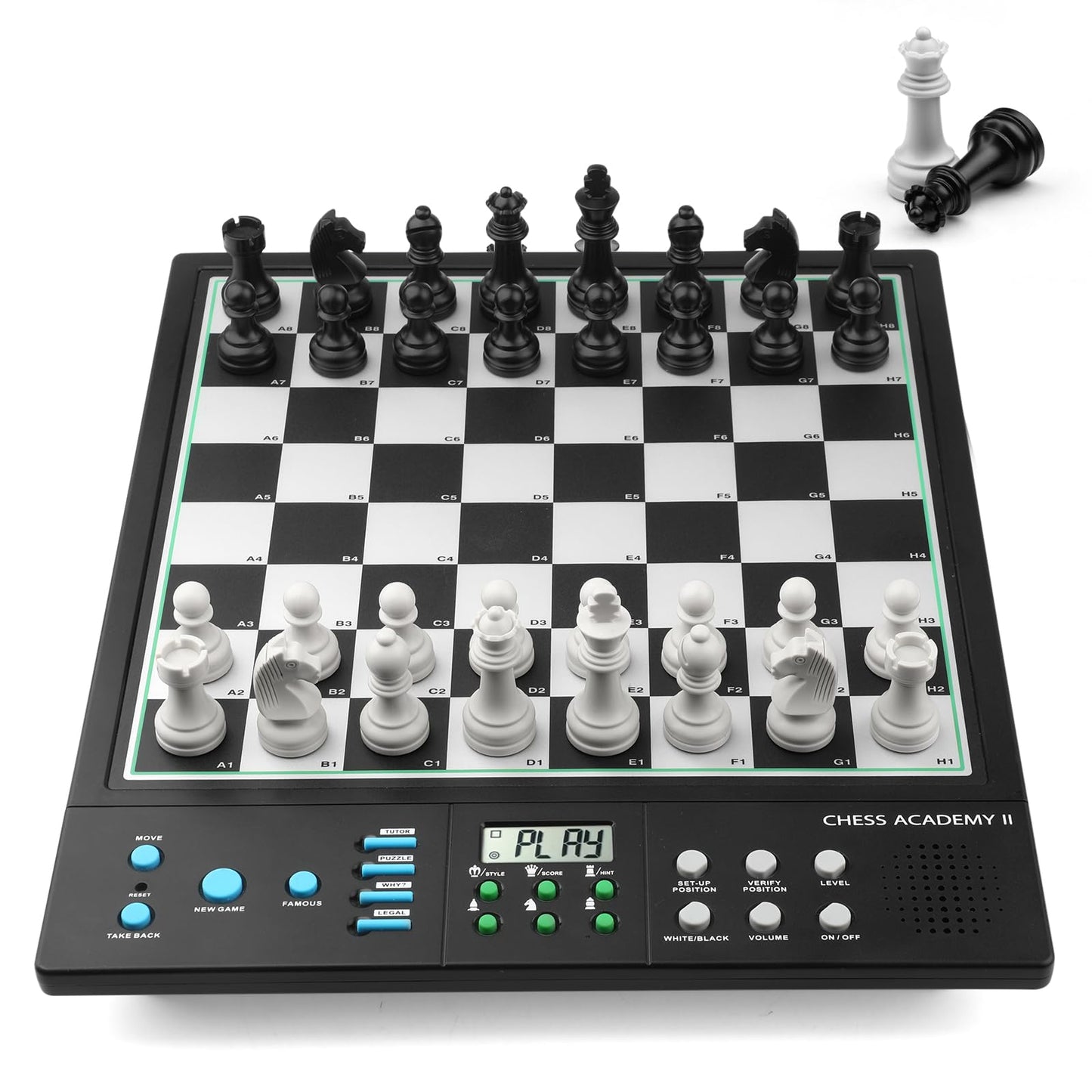 JWSCHESSSUN Advanced Electronic Chess Board | AI Voice Coach, ELO 2200+, Large Magnetic Pieces