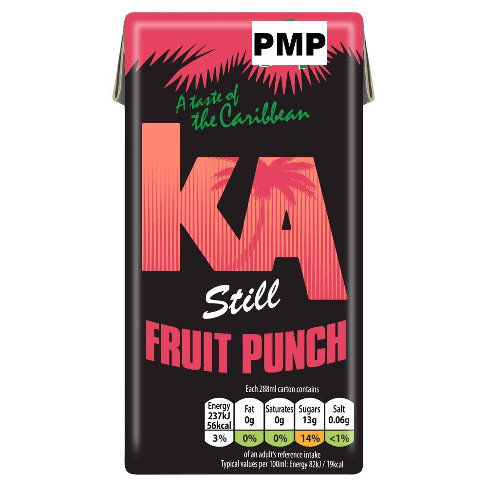 KA Still Fruit Punch 288ml (Case of 27)