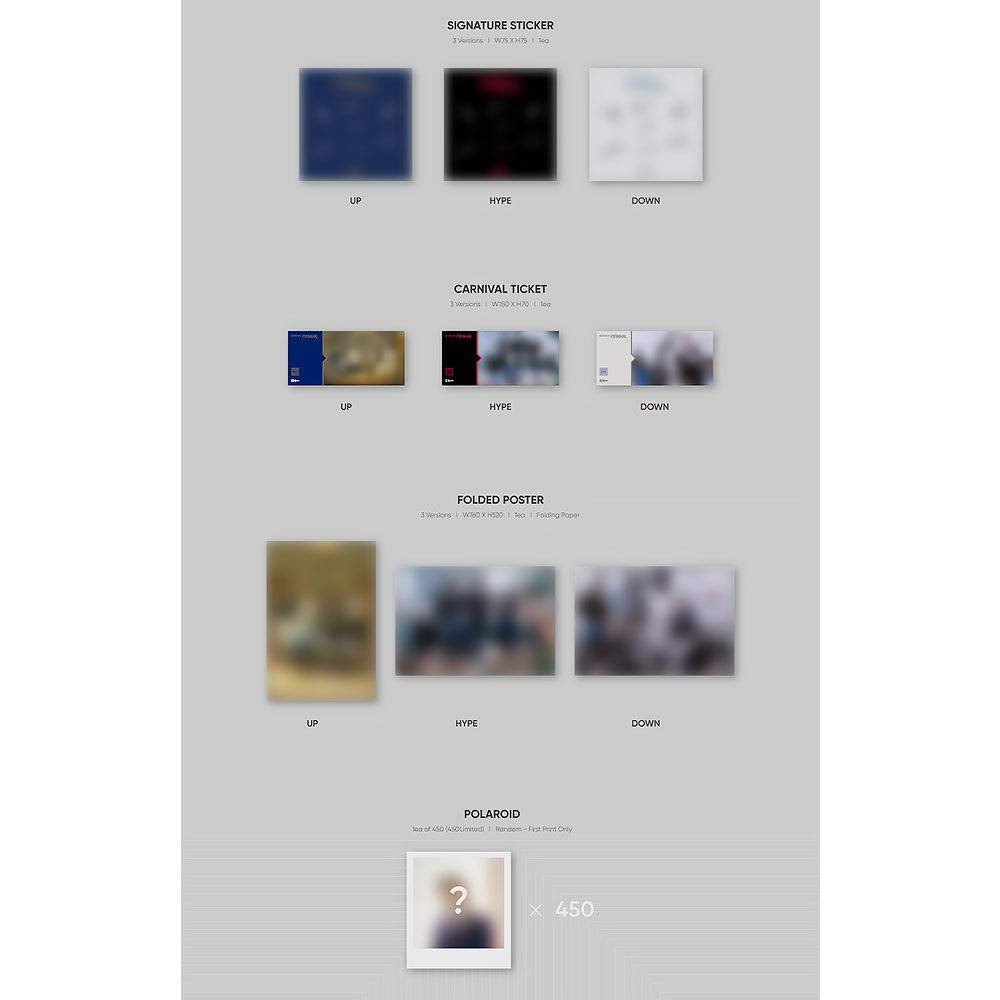 ENHYPEN BORDER: CARNIVAL (2nd Mini Album) – Album + Extra Photocards Set (HYPE ver.) | KAKAO M