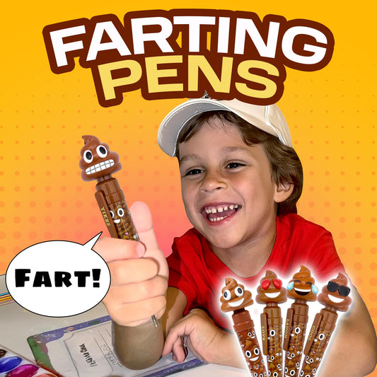 Kamhi World Farting Poop Pen - 7 Fart Sounds for Easter Baskets