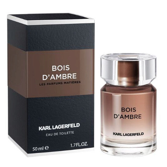 Karl Lagerfeld Bois dAmbre Eau de Toilette 50ml Spray - Sophisticated Woody