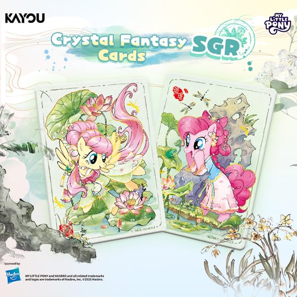 Kayou Friendship Eternal Moon Edition Cards – My Little Pony English Series 1, 24-Pack Display Box