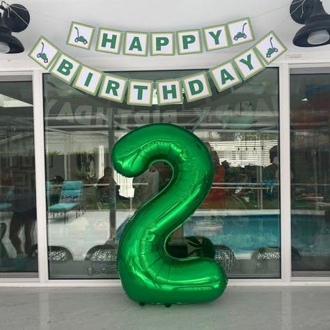 Kelfuoya 40-Inch Number 21 Balloon – Jumbo 21st Birthday & Anniversary Decoration