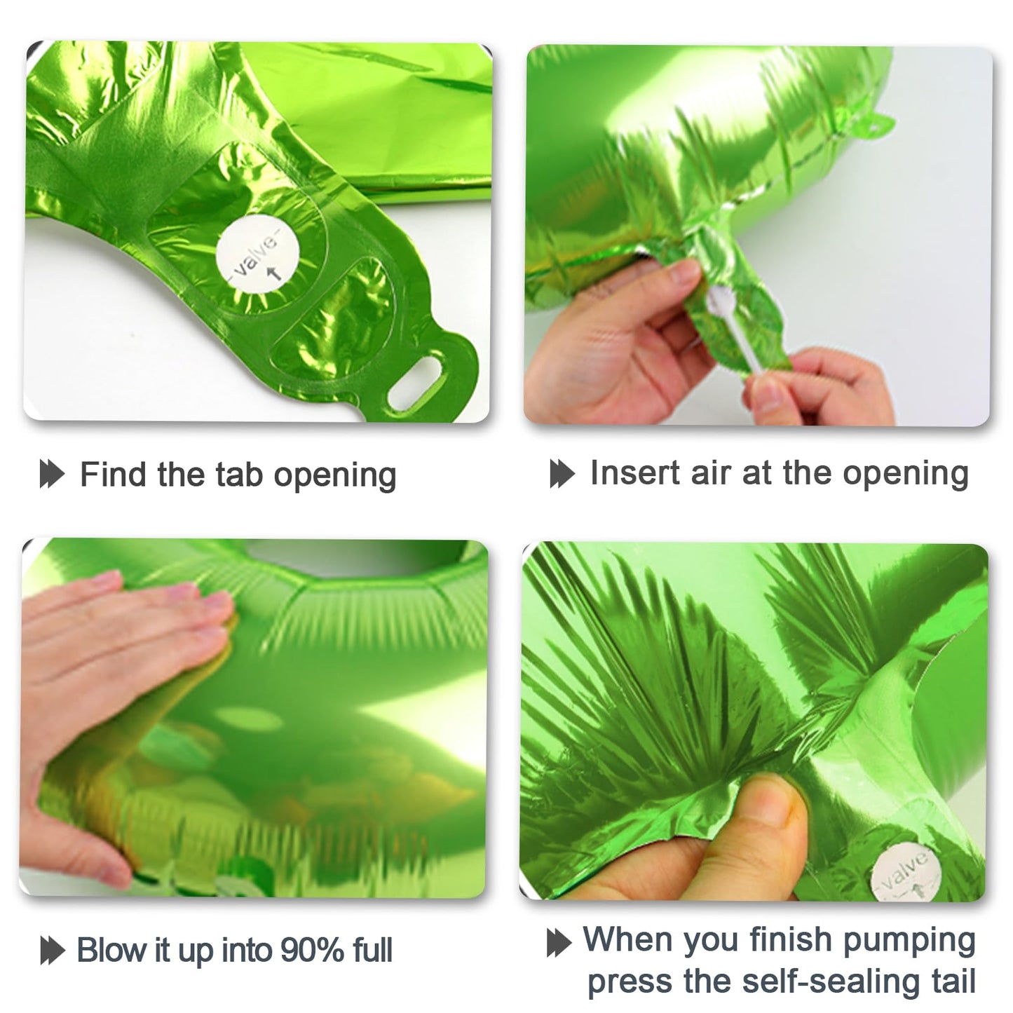 Kelfuoya 40 Inch Light Green Number 1 Balloon – Jumbo Mylar Foil Birthday & Celebration Decor