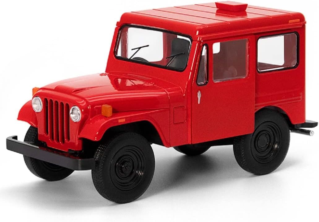 KiNSMART 1971 Jeep DJ-5B 1:26 Scale Die-Cast Model Toy Truck – Red