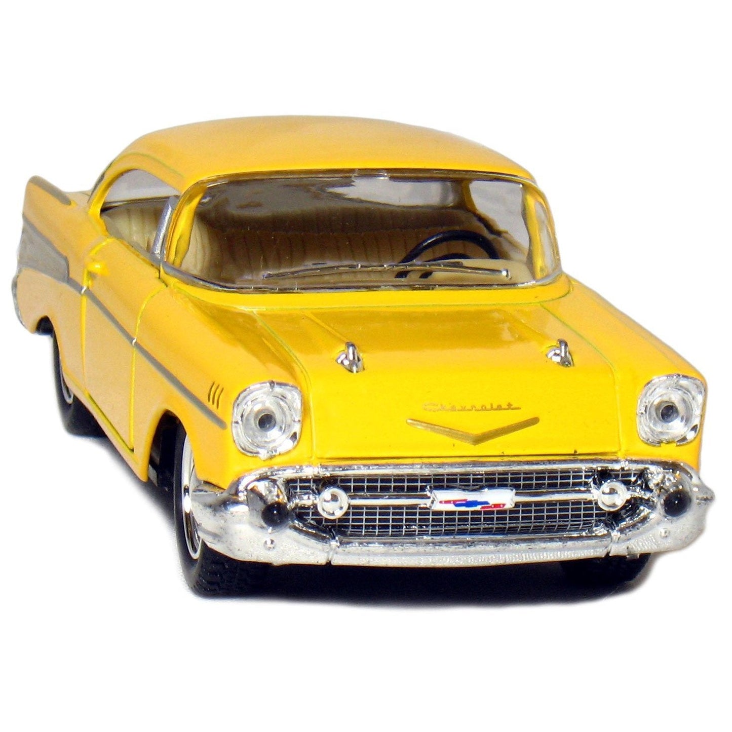KiNSMART 1957 Chevy Bel Air Coupe 1:40 Scale Die-Cast Model Car - 4-Pack