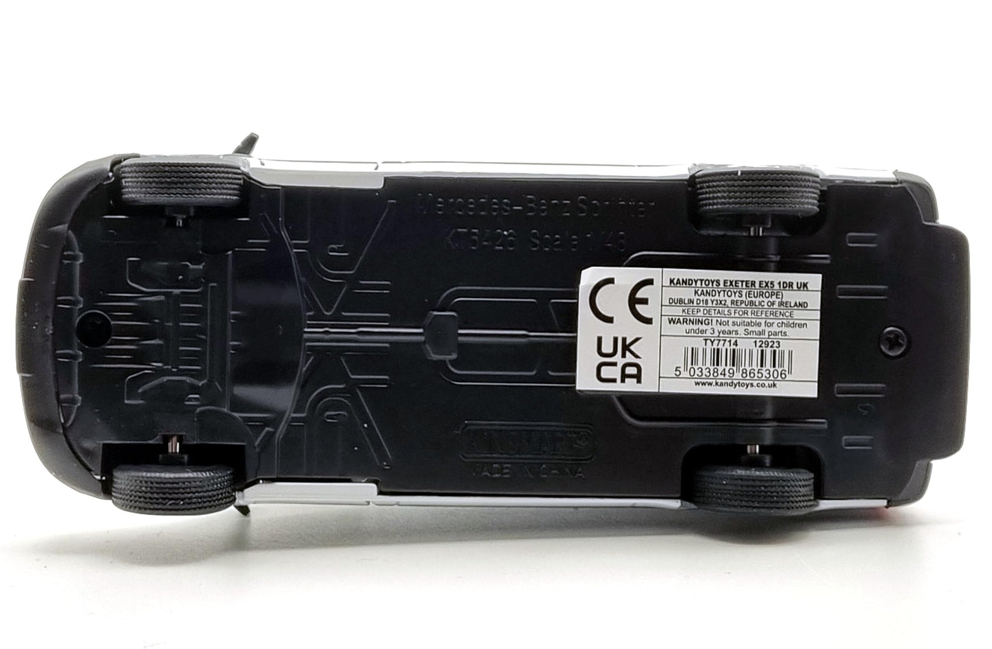 KiNSMART Mercedes-Benz Sprinter Cargo Van 1:48 Die-Cast Model – Pull-Back Action