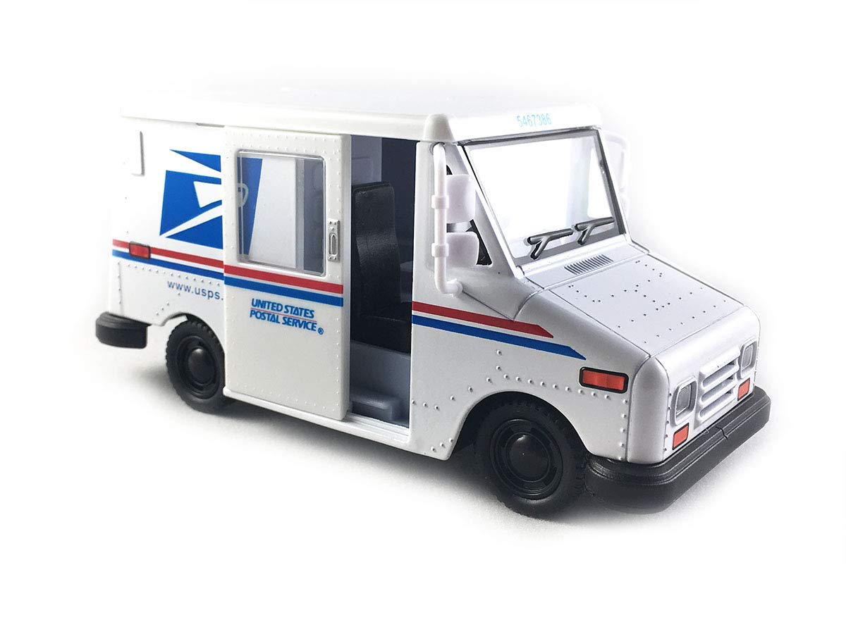 KiNSMART USPS LLV 1987 1:36 Die-Cast Model Truck – 5 Inch Display Piece