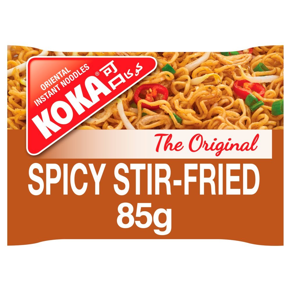 Koka Spicy Stir-Fried Original Instant Noodles 85g (Box of 30)