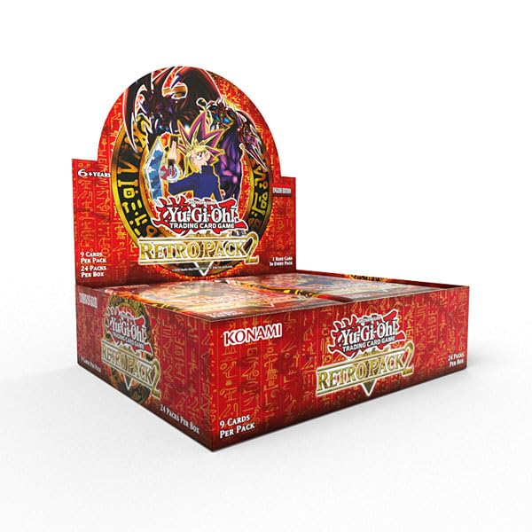 Yu-Gi-Oh! TCG 2025 Retro Pack 2 Booster Box (RP-02) – 24 Packs | Konami