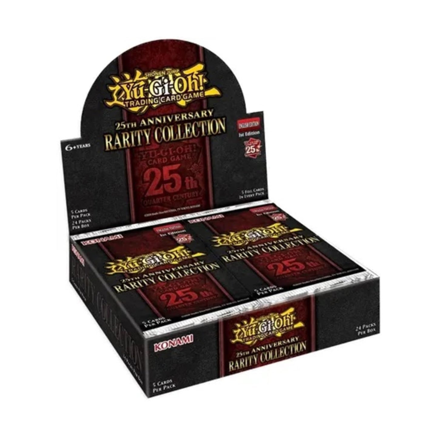 Konami Yu-Gi-Oh! 25th Anniversary Rarity Collection Booster Box – KON86328 (Black)