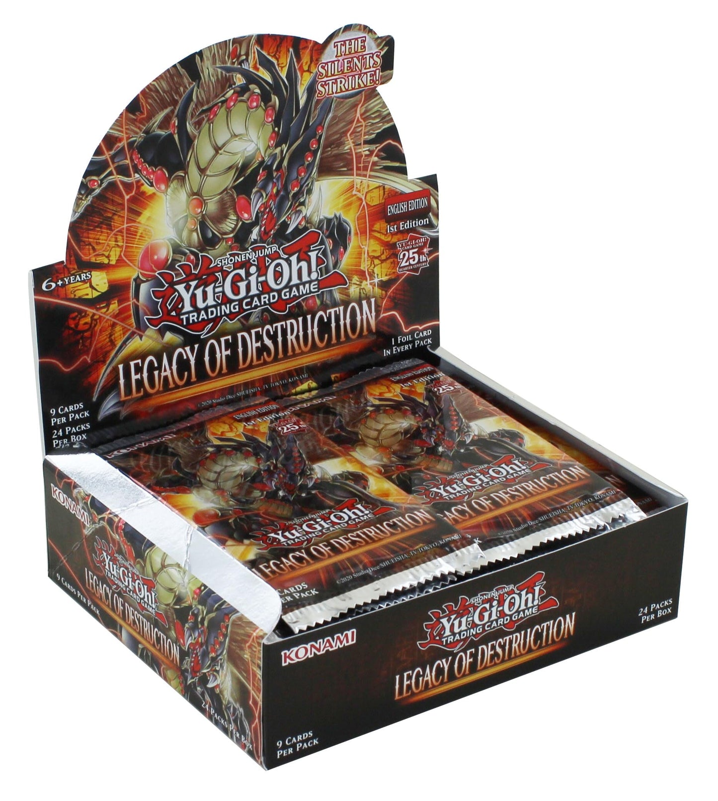 KONAMI Yu-Gi-Oh CCG Booster Box: Legacy of Destruction – New Cards & Epic Duels