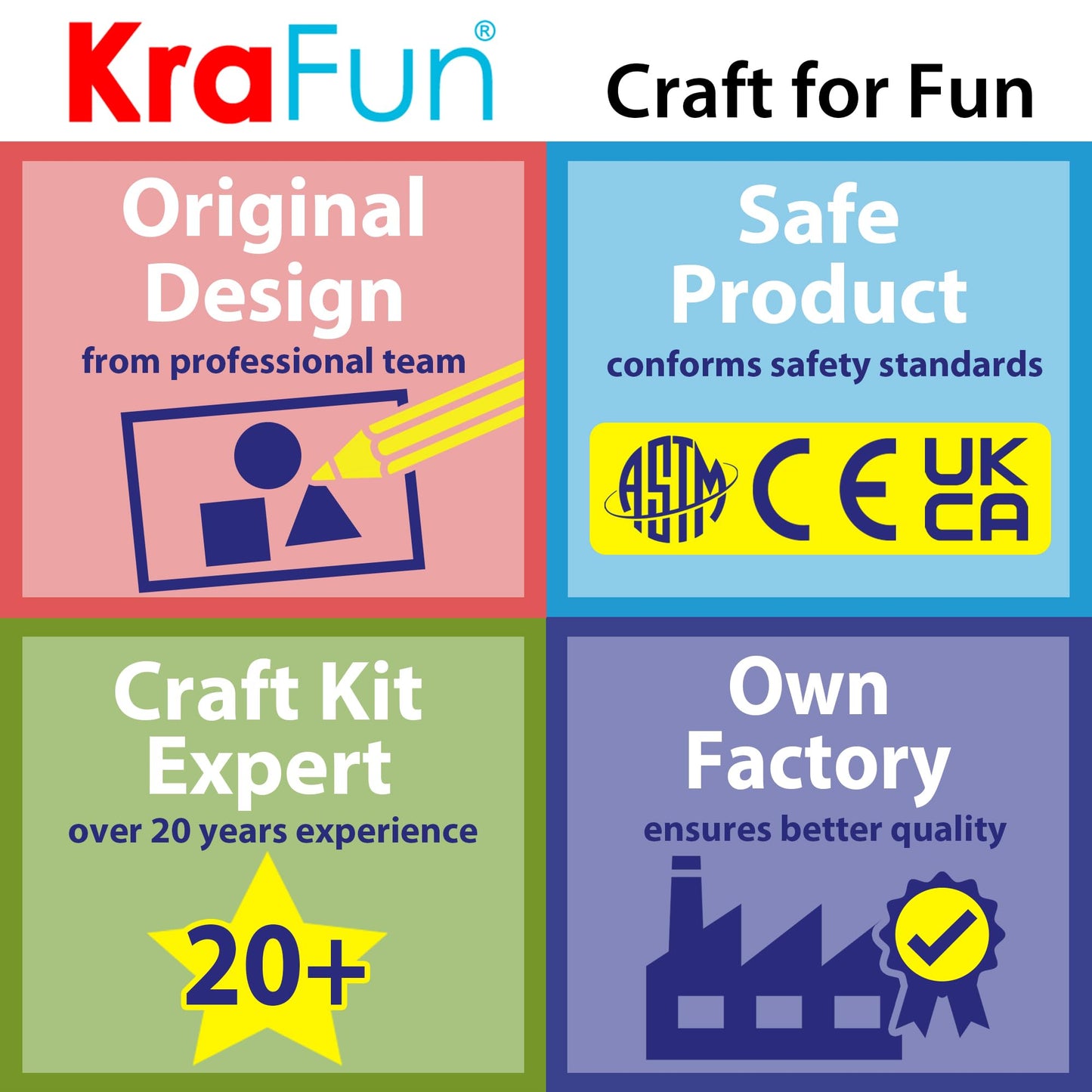 KRAFUN Mermaid Sea Animals Beginner Sewing Kit for Kids – 5 Plush Dolls