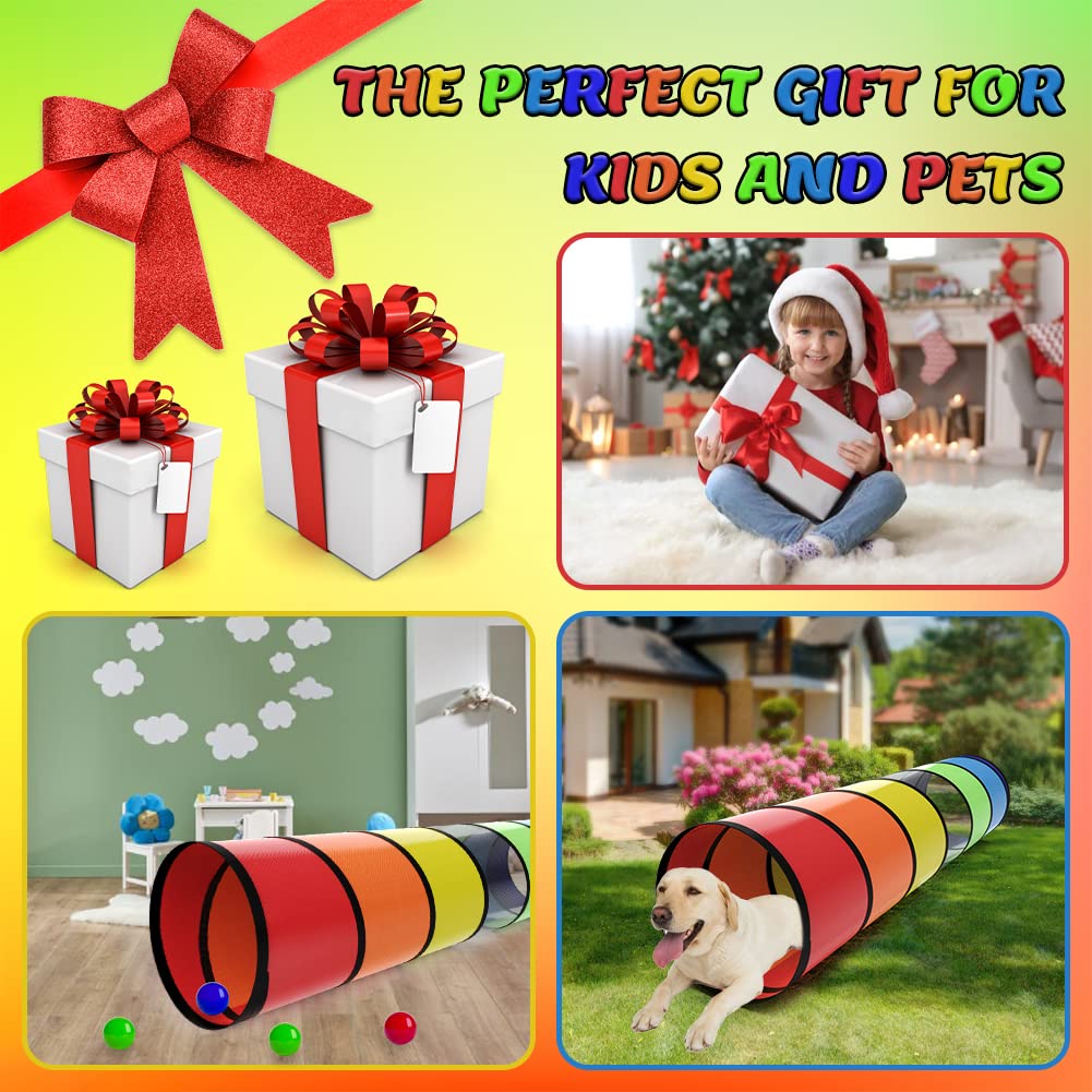 Labeol Kids Play Tunnel 6ft Pop-Up Crawl Through for Toddlers
