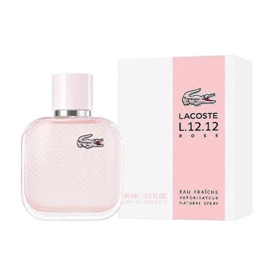 Lacoste L.12.12 Rose Eau Fraiche Eau de Toilette 100ml Spray Women's Fragrance