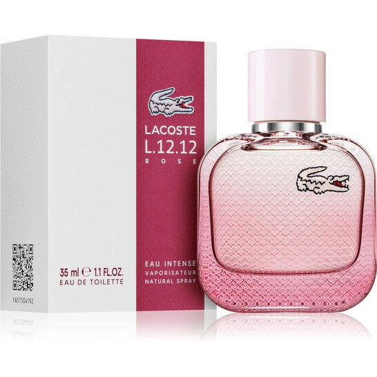 Lacoste L.12.12 Rose Eau Intense Eau de Toilette 35ml Spray Women's Fragrance