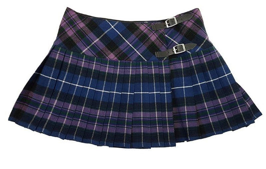 Ladies Pride of Scotland Scottish Pleated Skirt length 21"