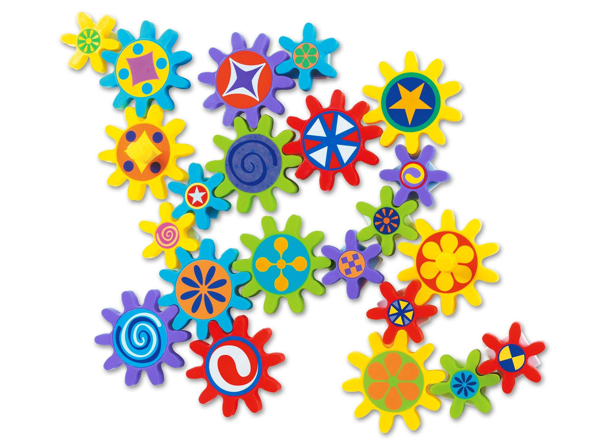 Lakeshore Turn and Learn Magnetic Gears | Magnetic Gear Set for Ages 3-8