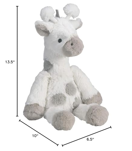 Lambs & Ivy Signature Goodnight Giraffe Moonbeams Plush – Millie 11.5 Inch Gray/White