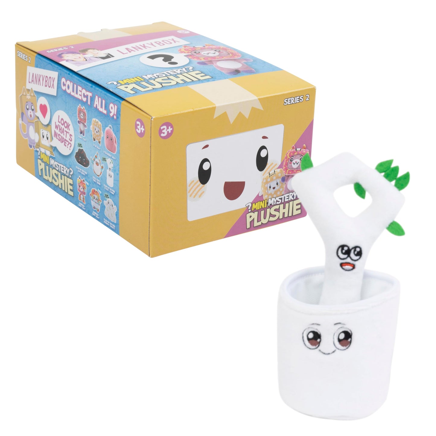 LankyBox Mini Mystery Plush Series 2 – Officially Licensed Collectible Blind Box