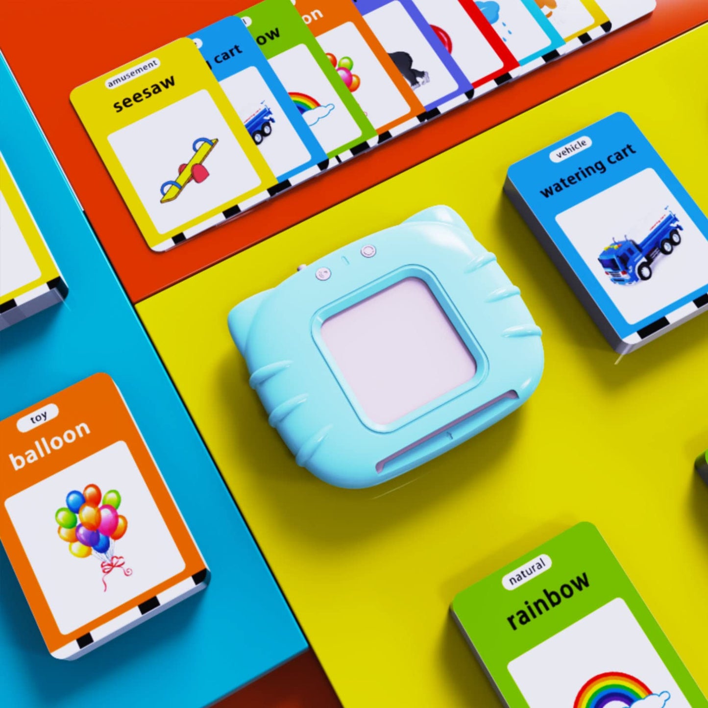 Lapare Audible Learning Toy with Music — 520 Sight Words Flash Cards for Toddlers (Ages 1-5)
