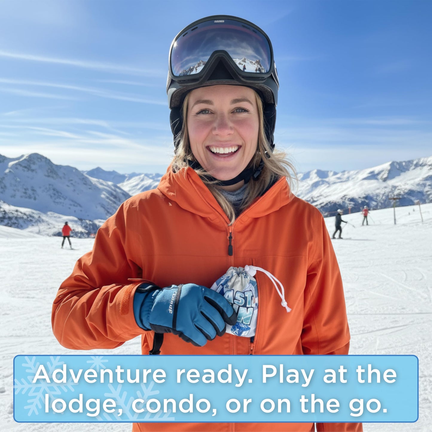 LAST RUN – Tabletop Dice Game for Skiers & Snowboarders | Fast, Portable Lodge Night Fun