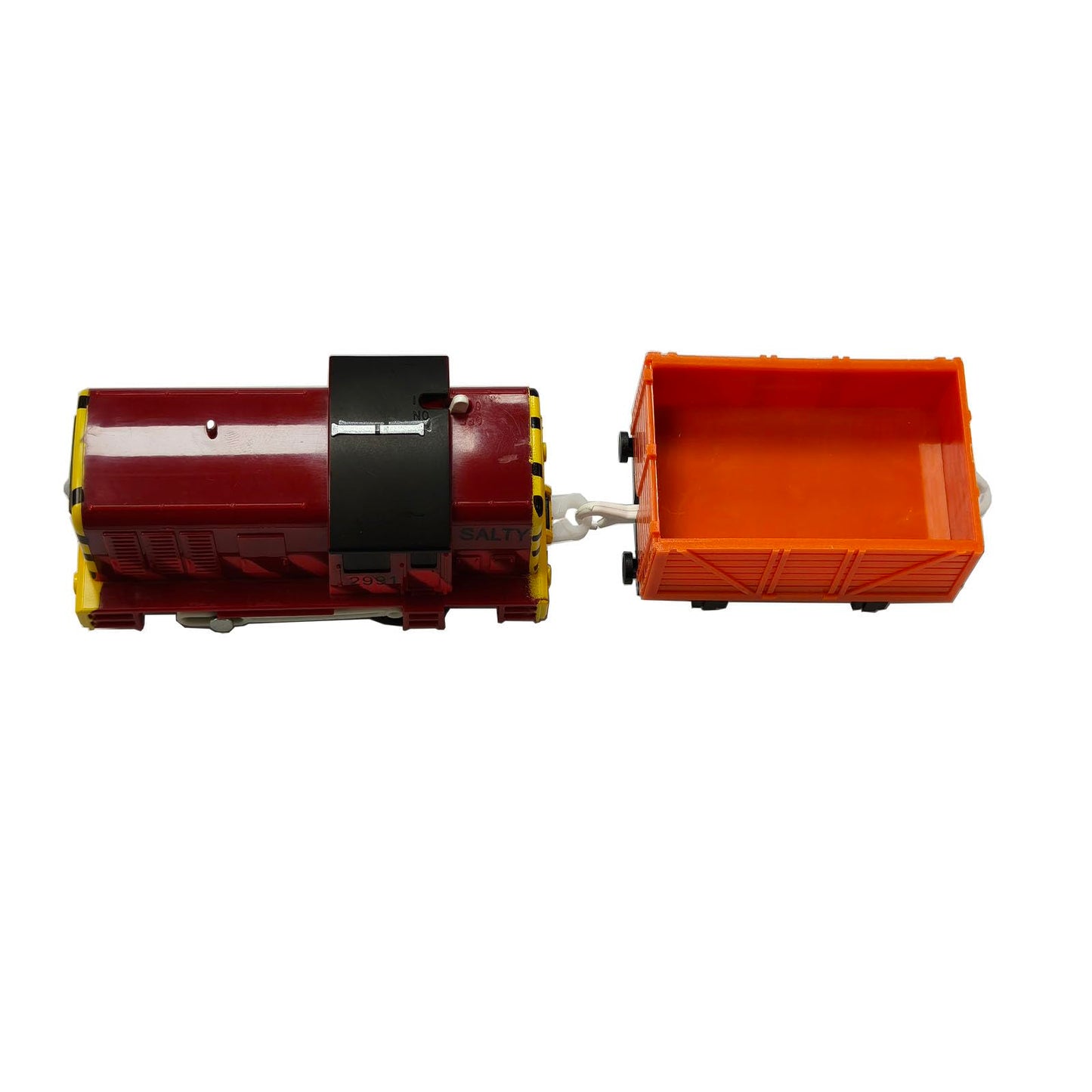 LATUROP Thomas and Friends Train Set – Battery-Powered Engine with Connectors (Red)
