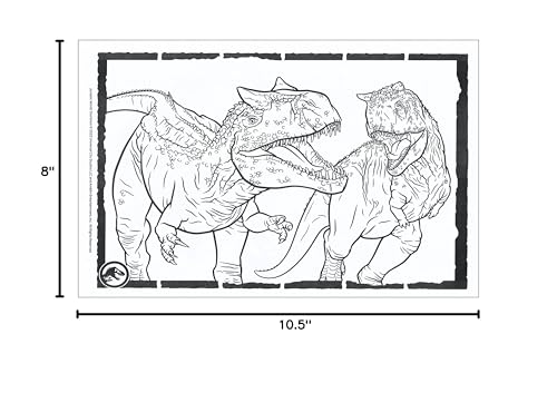Lazy Days Jurassic World Jumbo Coloring and Activity Book – 64 Pages