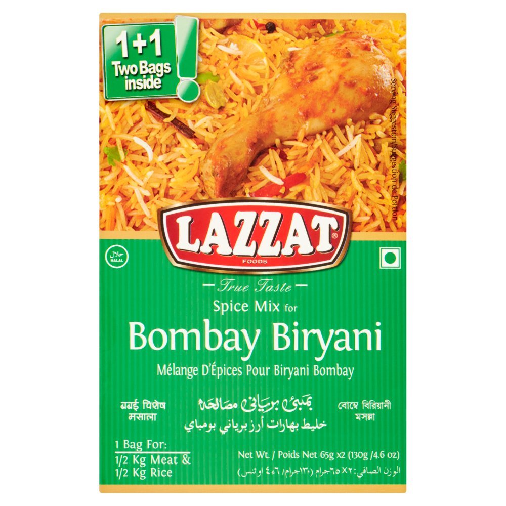 Lazzat Bombay Biryani 100g (Case of 6)