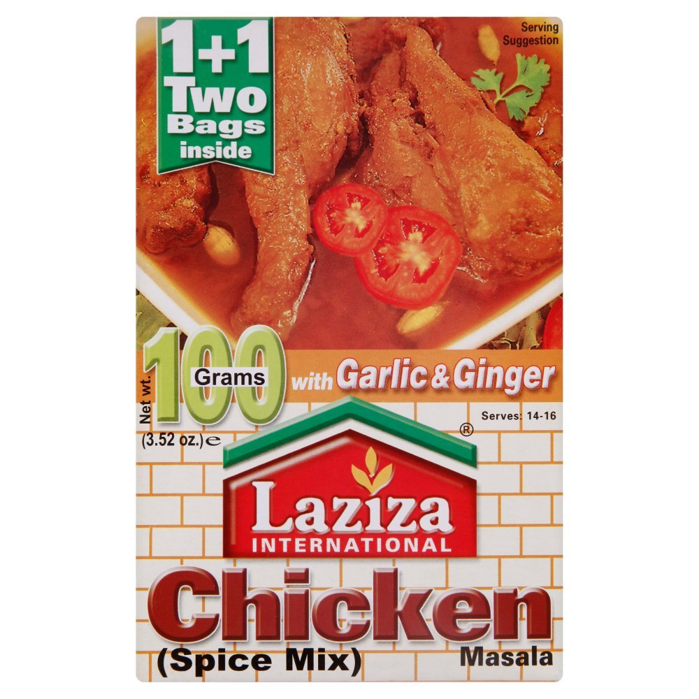 Lazzat Chicken Tikka 100g (Case of 6)