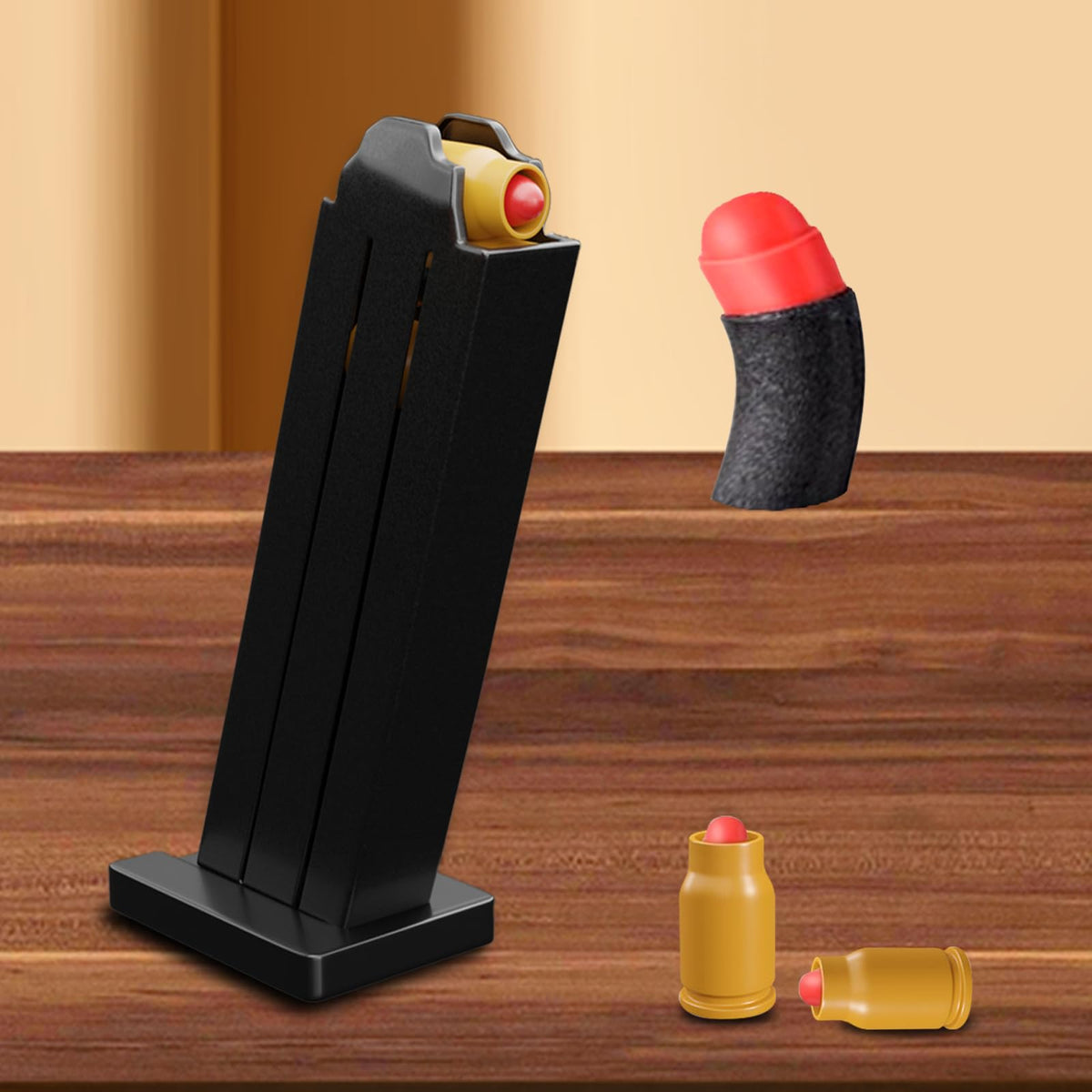 LBDREXZ EVA Foam Bullets – 100 Soft Bullets + 56 Shells, Compatible Toy Gun Refills