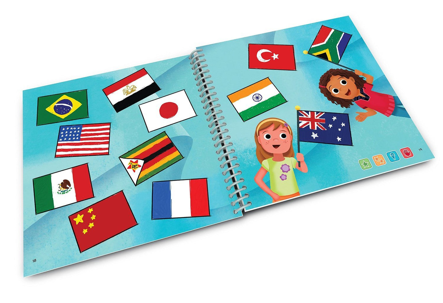 LeapFrog LeapStart Kindergarten Activity Book: World Atlas & Global Awareness