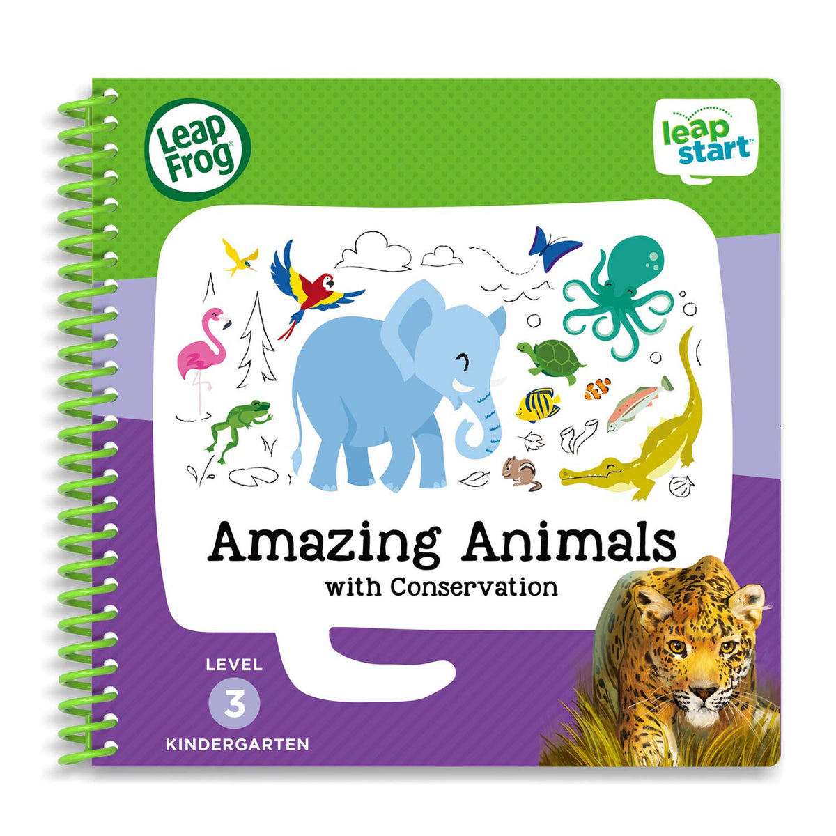 LeapFrog LeapStart Kindergarten Activity Book: Amazing Animals & Conservation